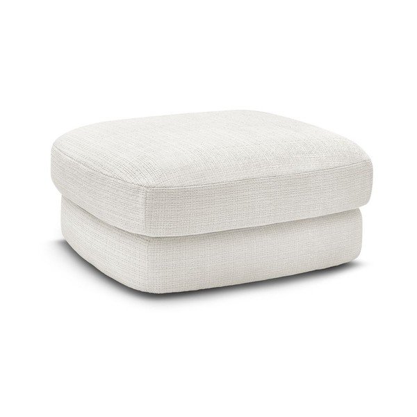 Bílá žinylková podnožka Leonore – Bobochic Paris