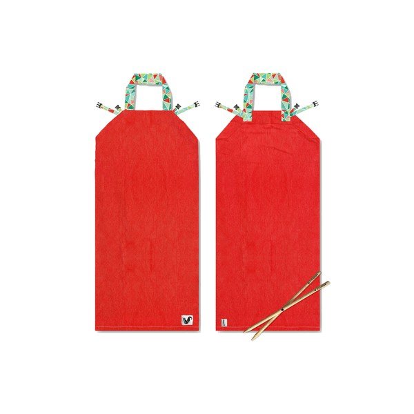 Skládací plážové lehátko a osuška v jednom Sun Seat Tomato-image-3