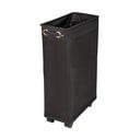 Černý koš na prádlo Wenko Corno