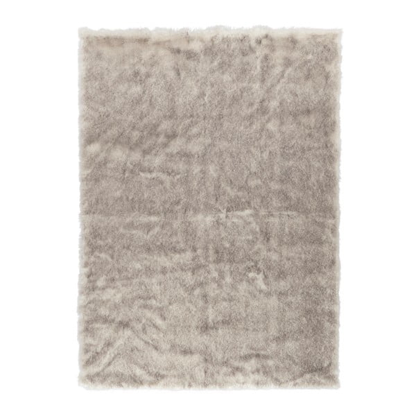 Hnědý koberec z umělé kožešiny Mint Rugs Soft, 120 x 170 cm