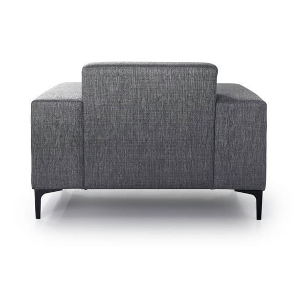 Tmavě šedé křeslo Diva - Scandic-image-2