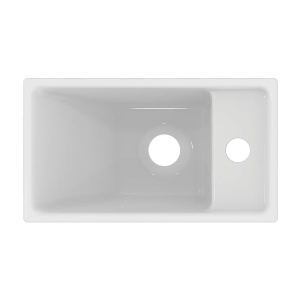 Bílé keramické umývátko 37x21 cm i.Life S – Ideal Standard-image-3