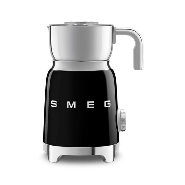 Černý elektrický šlehač mléka Retro Style – SMEG