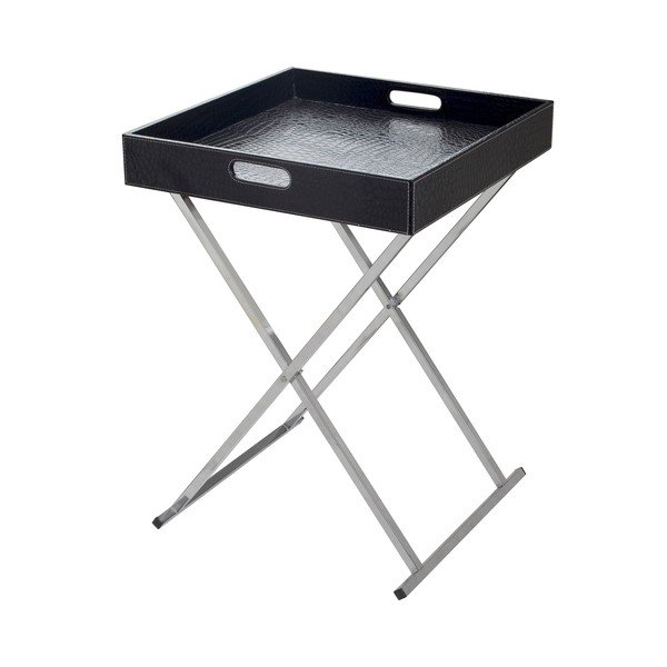 Stolek Rectangular Tray Black