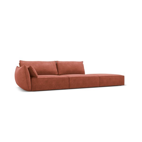 Červená lenoška (levý roh) Vanda – Mazzini Sofas-image-2