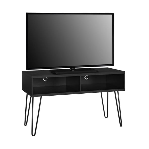 Tmavě šedý TV stolek v dekoru dubu 107x63 cm Owen – Støraa-image-2