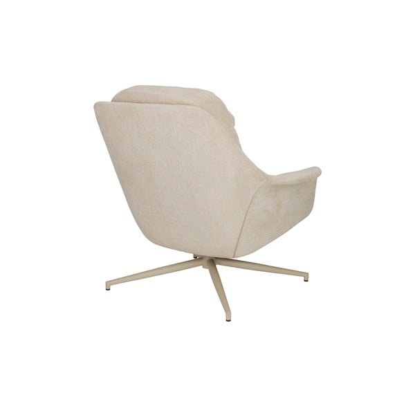 Béžové otočné relaxační křeslo Philly – Zuiver-image-4