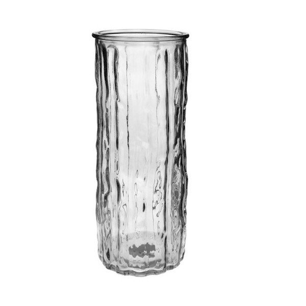 Světle modrá skleněná váza (výška 25 cm) – Dakls