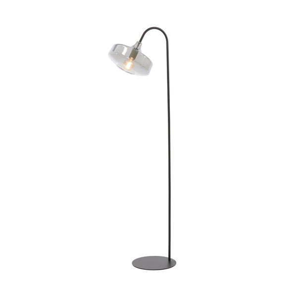 Černá stojací lampa (výška 160 cm) Solna – Light & Living-image-1