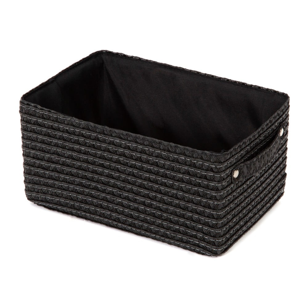 Černý úložný košík Compactor Lilou Basket Black