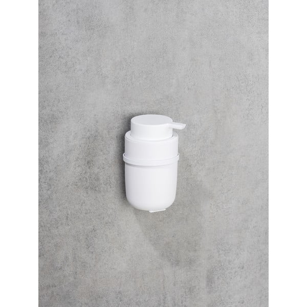 Bílý samodržící plastový dávkovač mýdla 0.25 l Carpino - Wenko-image-1