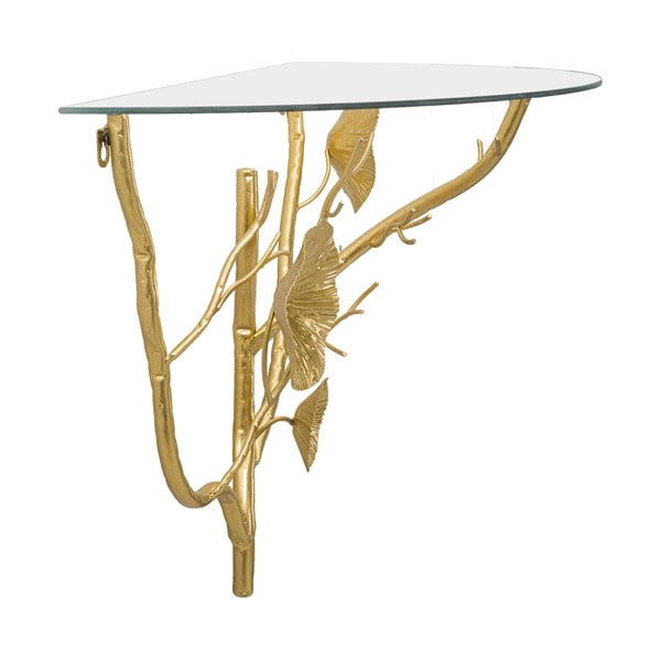 Noční stolek ve zlaté barvě Tisty – Mauro Ferretti-image-1