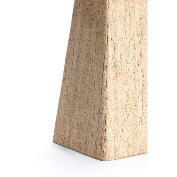 Odkládací stolek s deskou z kamene 40x40 cm Kepami – Light & Living-image-4