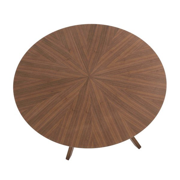 Jídelní stůl v ořechovém dekoru sømcasa Carmel, ⌀ 120 cm-image-4