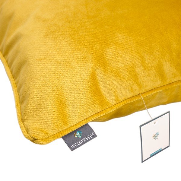 Žlutý povlak na polštář WeLoveBeds Dijon, 40 x 60 cm-image-2
