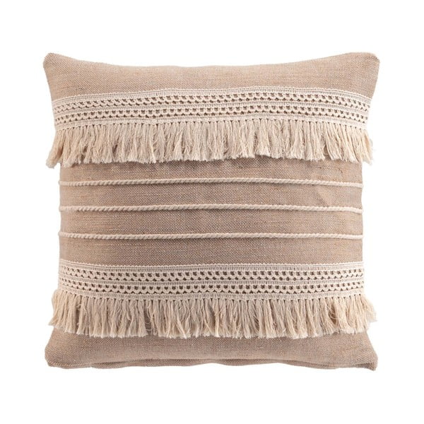 Dekorační polštář s příměsí juty 45x45 cm Cirrus – douceur d'intérieur