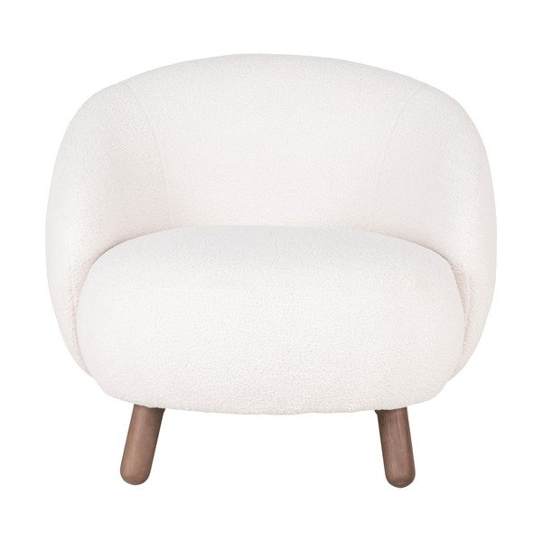 Bílé křeslo Savona - House Nordic-image-1