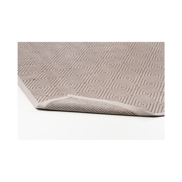 Béžový vzorovaný oboustranný koberec Narma Kalana, 70 x 140 cm-image-1