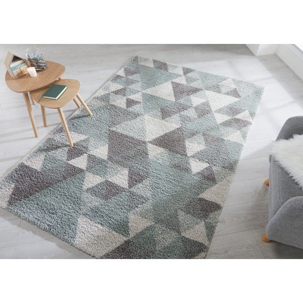 Zeleno-krémový koberec Flair Rugs Nuru, 160 x 230 cm-image-1