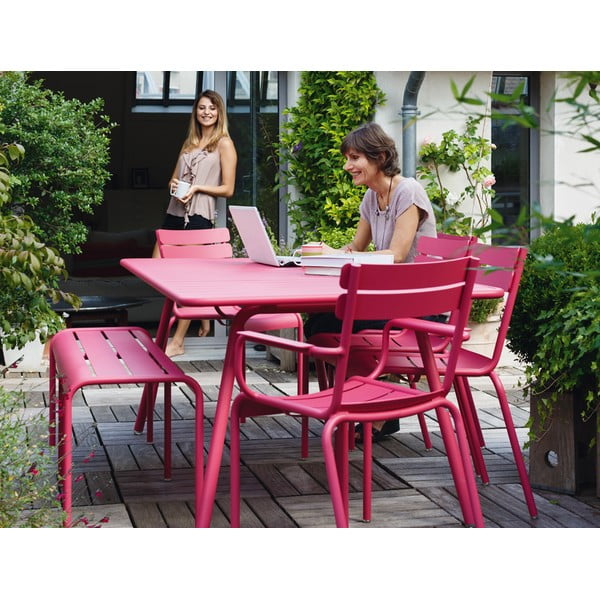 Sada 2 lila židlí s područkami Fermob Luxembourg-image-2