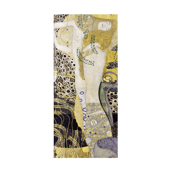 Reprodukce obrazu Gustav Klimt - Water Serpents, 70 x 30cm