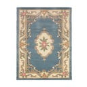 Modrý vlněný koberec Flair Rugs Aubusson, 150 x 240 cm