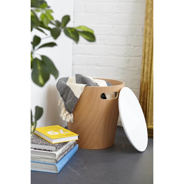 Kulatý odkládací stolek ø 40 cm Woodrow – Umbra-image-1