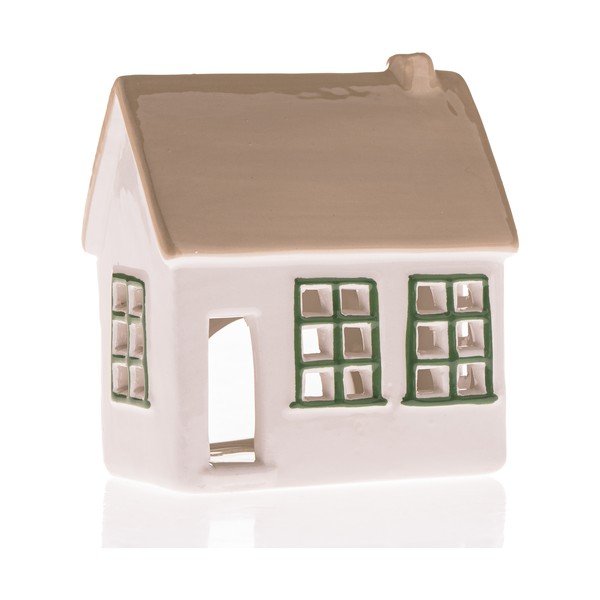 Keramický svícen na čajovou svíčku House – Dakls