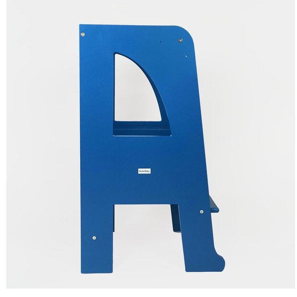 Modrá učicí věž Montessori - Rocket Baby-image-1