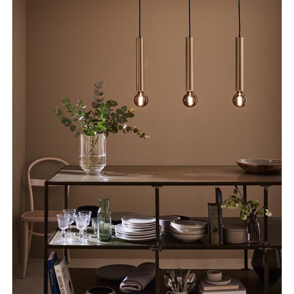 Závěsné stropní svítidlo ve zlaté barvě Markslöjd Sencillo, délka 75 cm-image-2