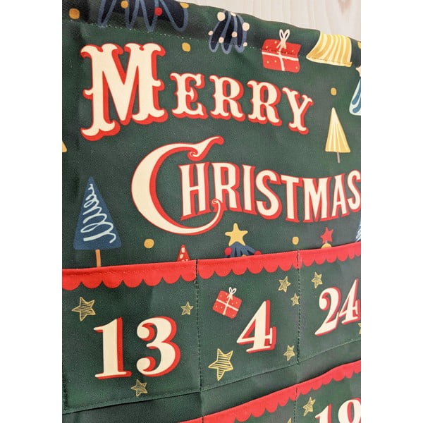 Nástěnný bavlněný adventní kalendář eleanor stuart, 52 x 88 cm-image-2