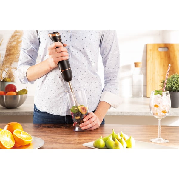 Černý tyčový mixér Black Rose Collection - BerlingerHaus-image-1