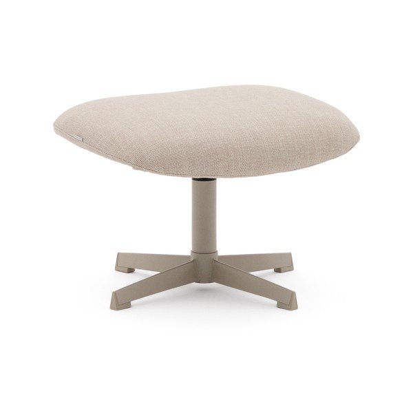 Béžová žinylková podnožka Teryl – Kave Home