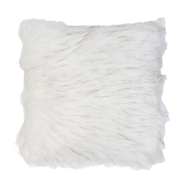 Bílý povlak na polštář Clayre & Eef Fur