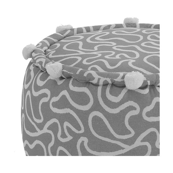 Světle šedý taburet Tangle – Tomasucci-image-1