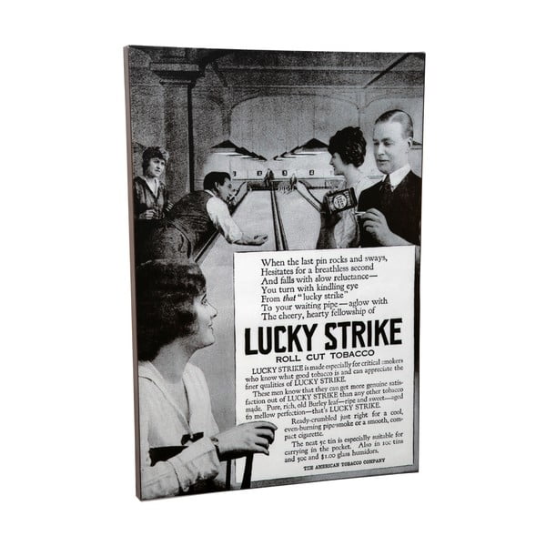 Plátno Lucky Strike, 50x70 cm