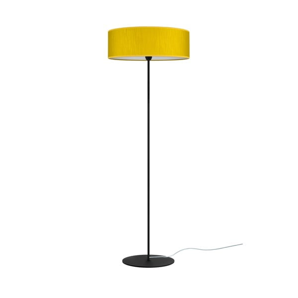 Žlutá stoajcí lampa Sotto Luce Doce XL, ⌀ 45 cm