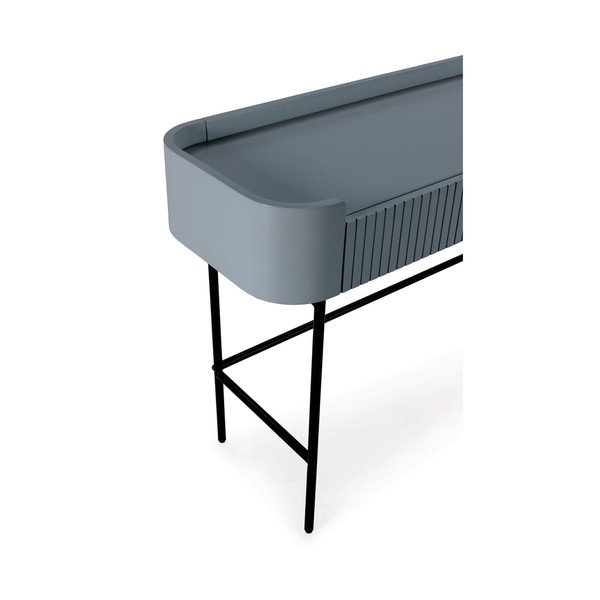 Modrý konzolový stolek 40x120 cm Willa – MOME-image-4