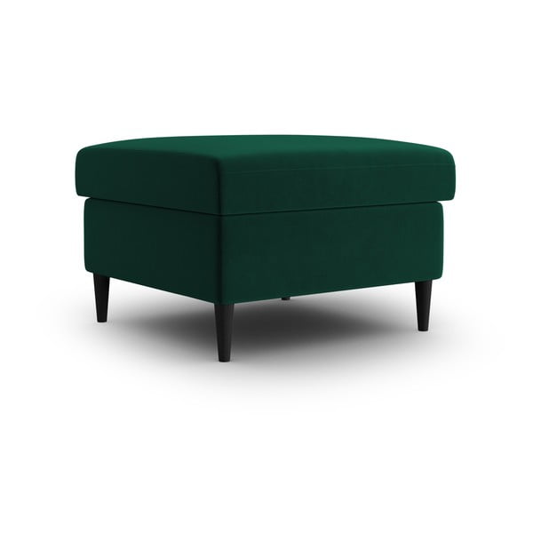 Zelená sametová podnožka Kyoto – Cosmopolitan Design-image-1