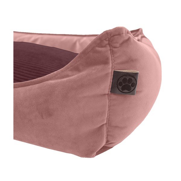 Pudrově růžový pelíšek pro psa Ego Dekor Cocoon, 90 x 70 cm-image-1