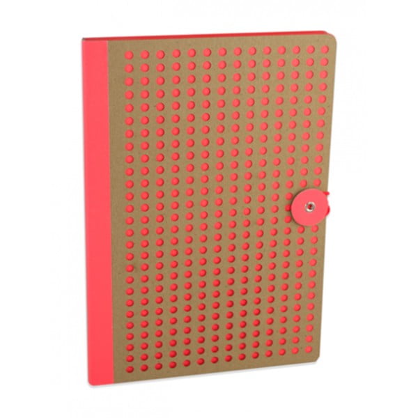 Oranžový zápisník Portico Designs Laser, 160 stránek