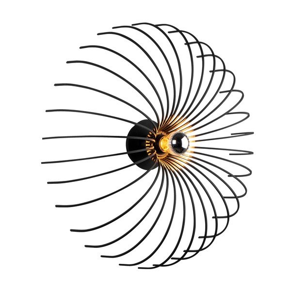 Černé nástěnné svítidlo Opviq lights Aspendos, ø 56 cm-image-2