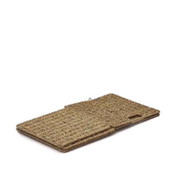 Košík do regálu z mořské trávy 32x32x33 cm Tossa – Kave Home-image-2