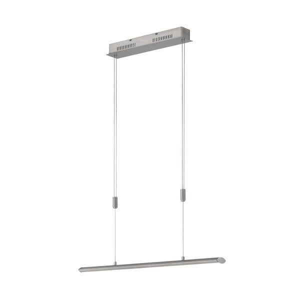 Kovové LED stmívatelné závěsné svítidlo ve stříbrné barvě Beat – Fischer & Honsel