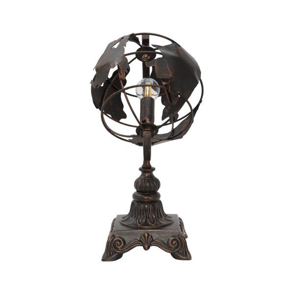 Černá stolní lampa s kovovým stínidlem (výška 40 cm) World Industry – Mauro Ferretti-image-3