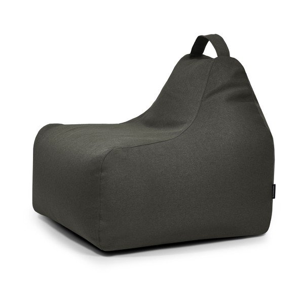 Tmavě šedý dětský sedací vak Game Amuse – SLOWDOWN