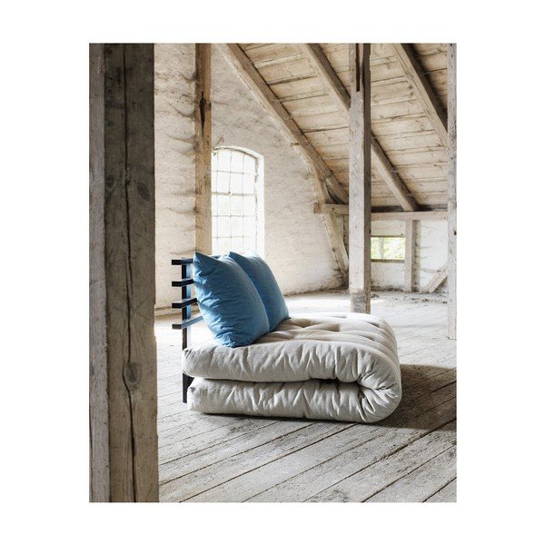 Rozkládací pohovka Karup Shin Sano Black Flax/Horizon Blue-image-2