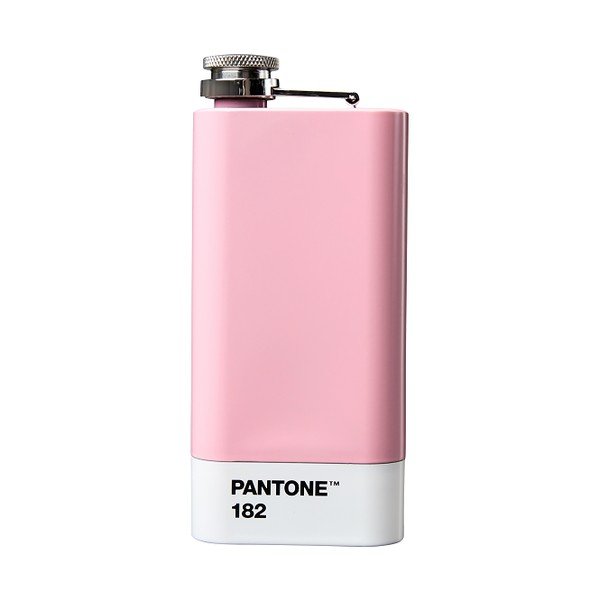 Růžová nerezová placatka 150 ml Light Pink 182 – Pantone