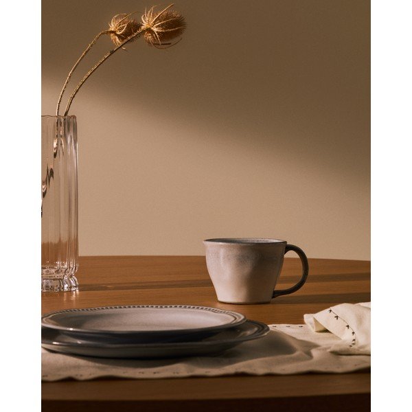 Modrý keramický šálek Dovec – Kave Home-image-1