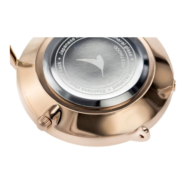 Dámské hodinky s páskem z nerezové oceli ve stříbrné barvě Emily Westwood Go-image-2